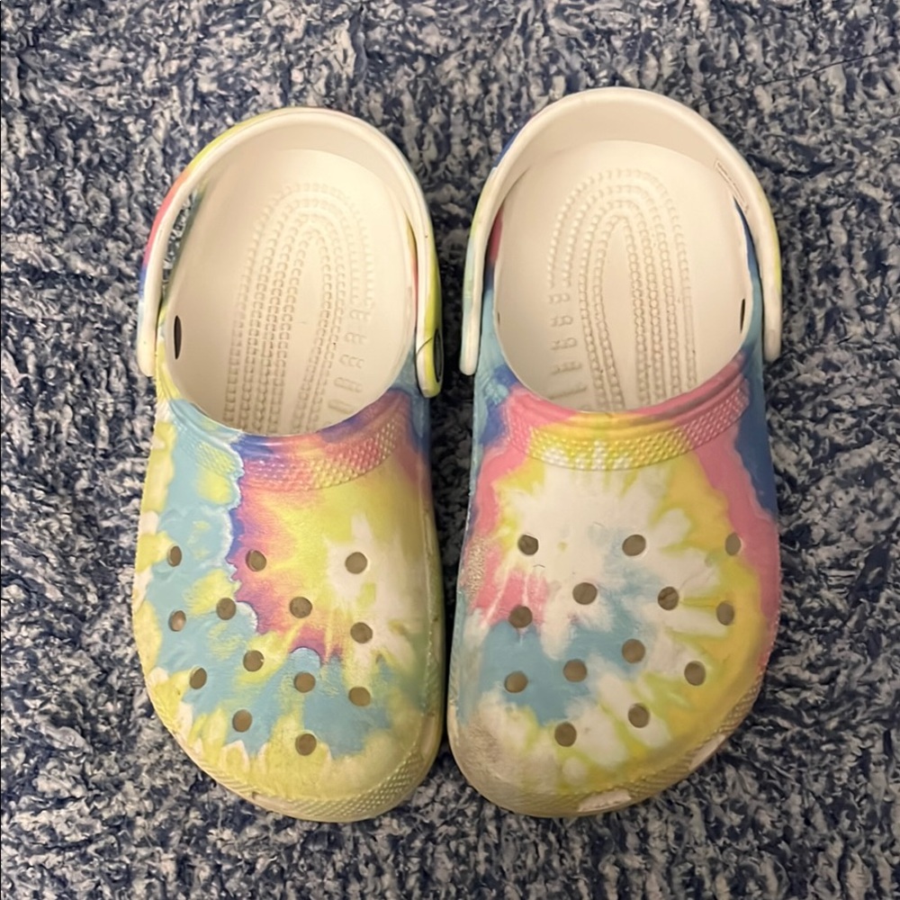 Rainbow Kids Crocs